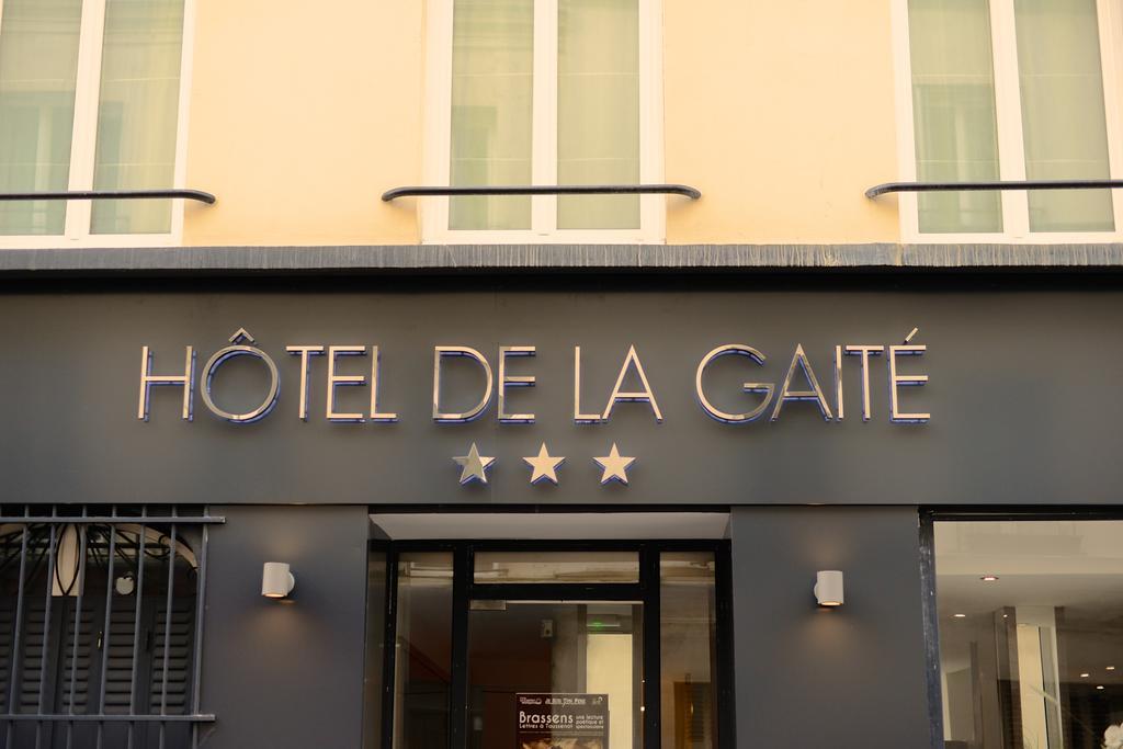Hotel De La Gaite Париж Екстер'єр фото